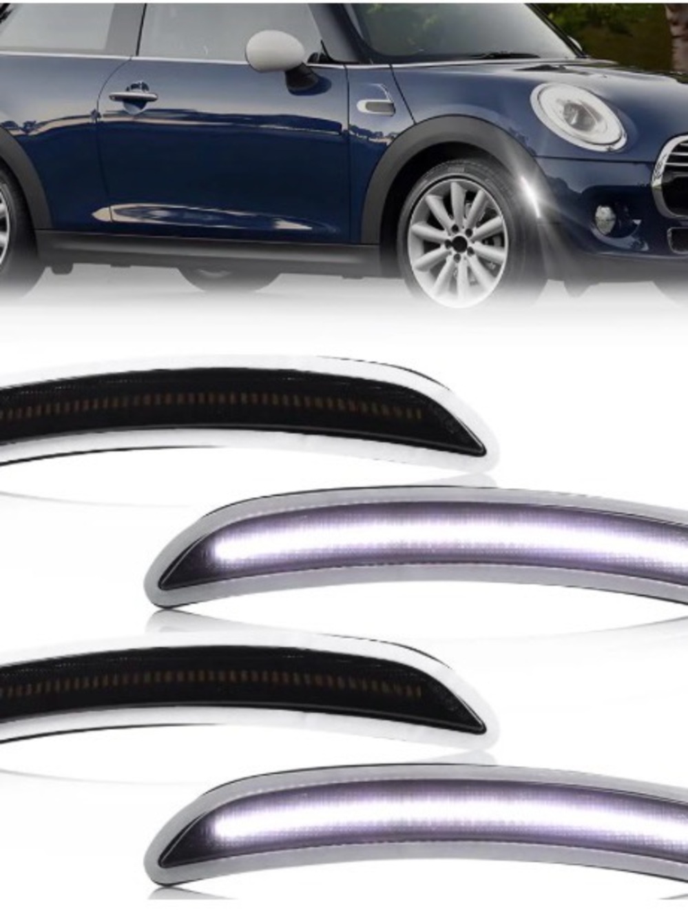 VYNTRAL LED Side Marker Lights for MINI Cooper F55 F56 F57.